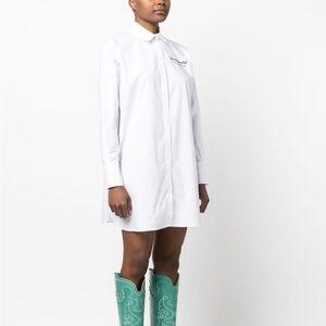 Karl Lagerfeld Paris cotton shirt dress